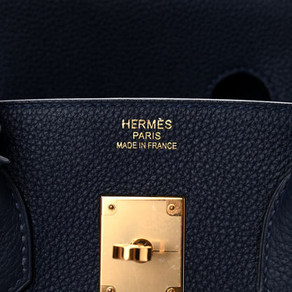 Hermes Togo Birkin 35 Bleu Nuit 8 of 10