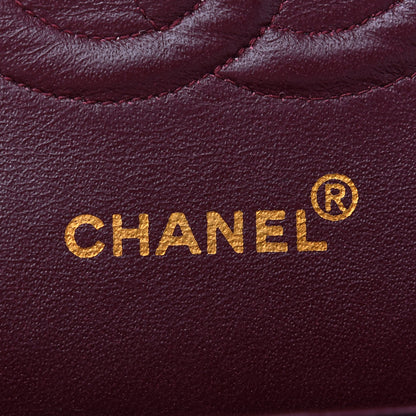 Chanel Lambskin Quilted Medium Double Flap Black 5 of 10