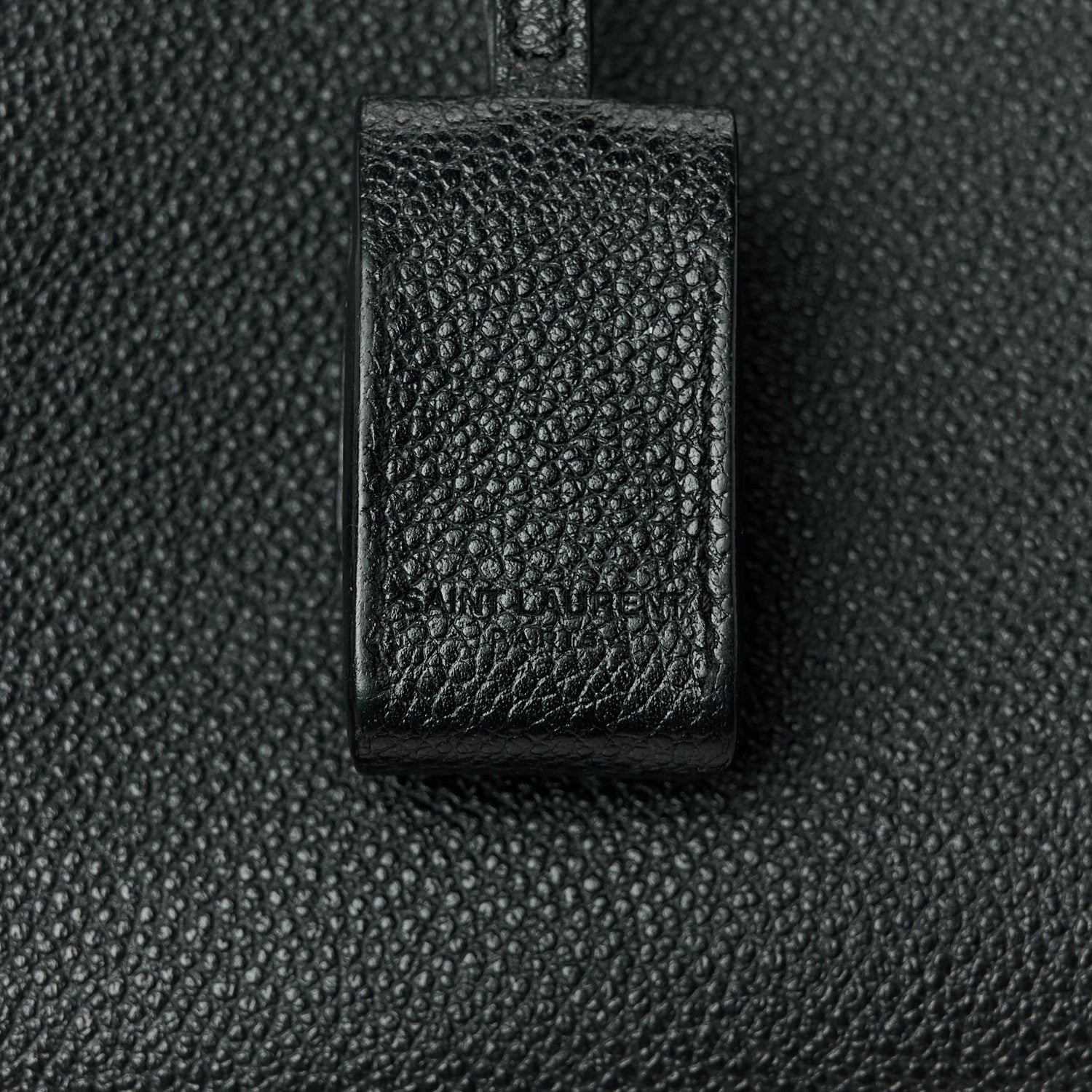 Saint Laurent Grained Calfskin Nano Sac De Jour Black 9 of 13