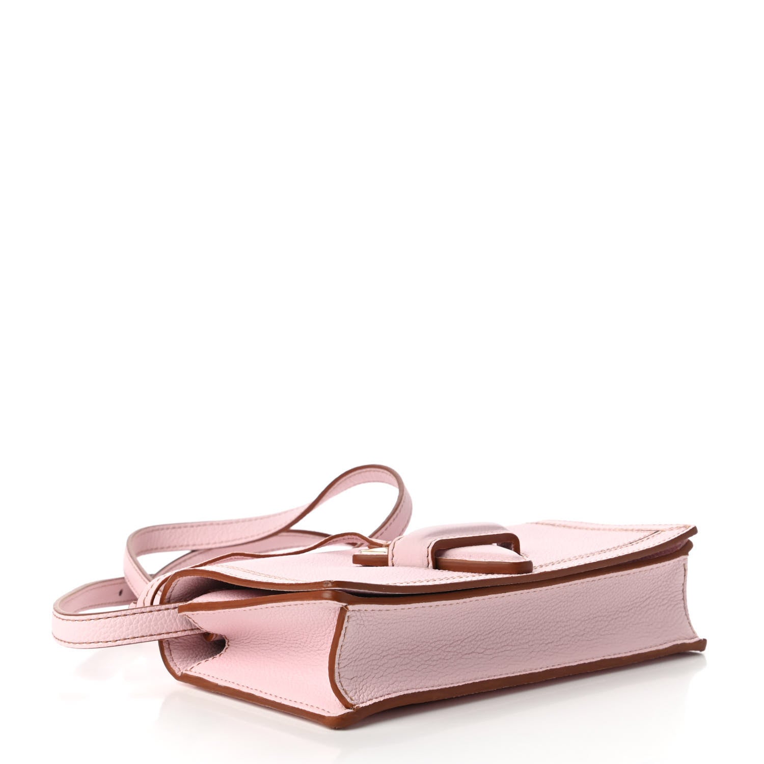 Loewe Grained Calfskin Mini Barcelona Shoulder Bag Rosa 4 of 10