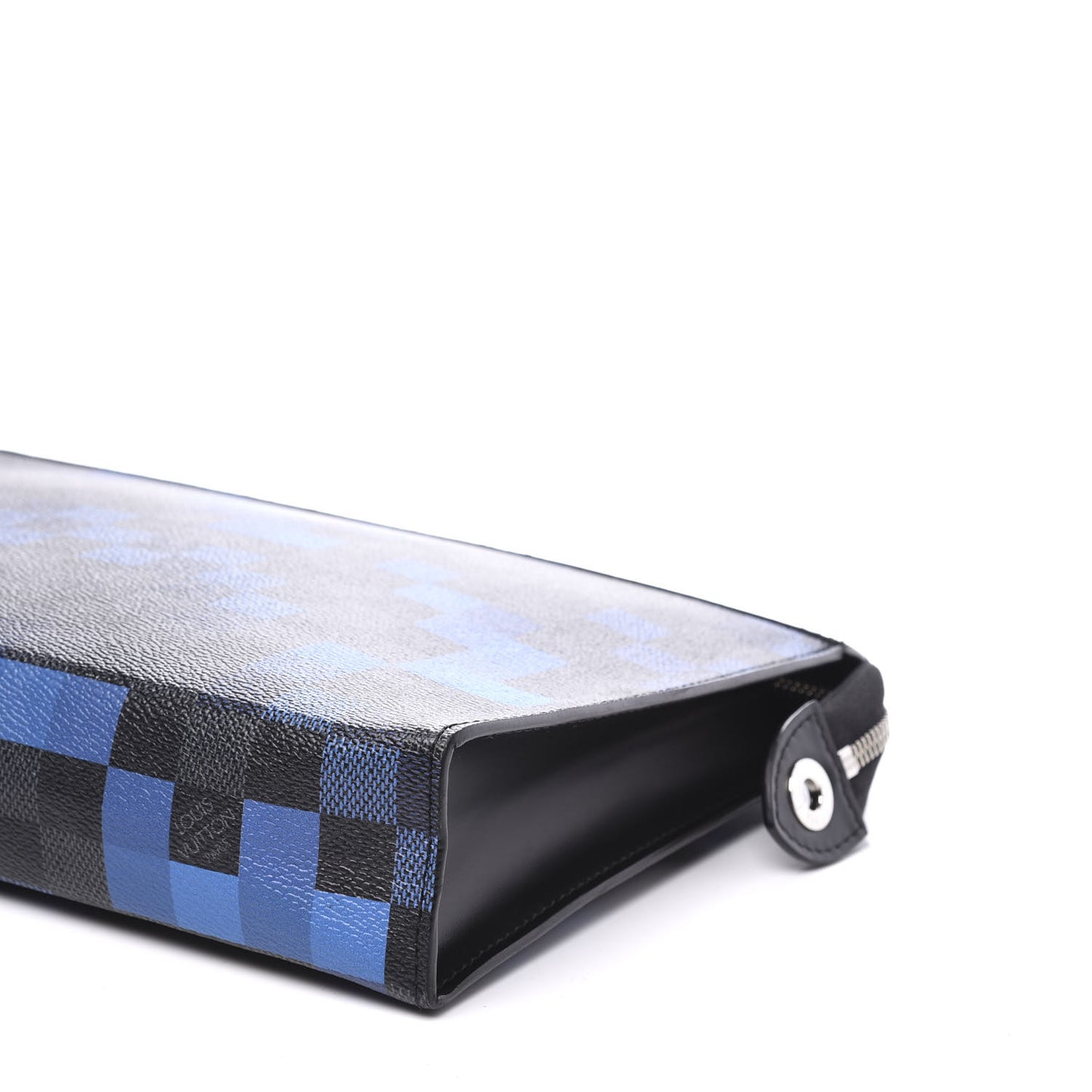 Damier Graphite Pixel Toiletry Pouch 26 Blue