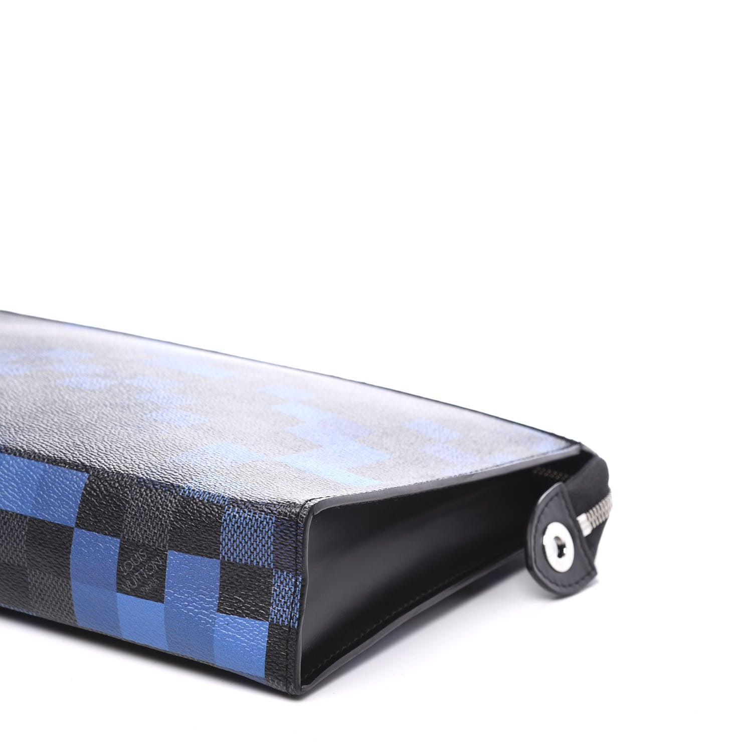 Louis Vuitton Damier Graphite Pixel Toiletry Pouch 26 Blue 6 of 9