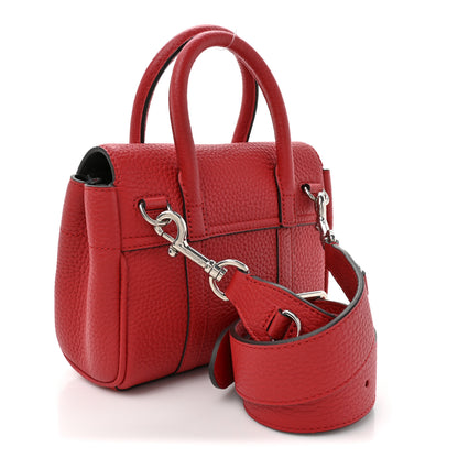 Mulberry Heavy Grain Mini Bayswater Lancaster Red 3 of 10