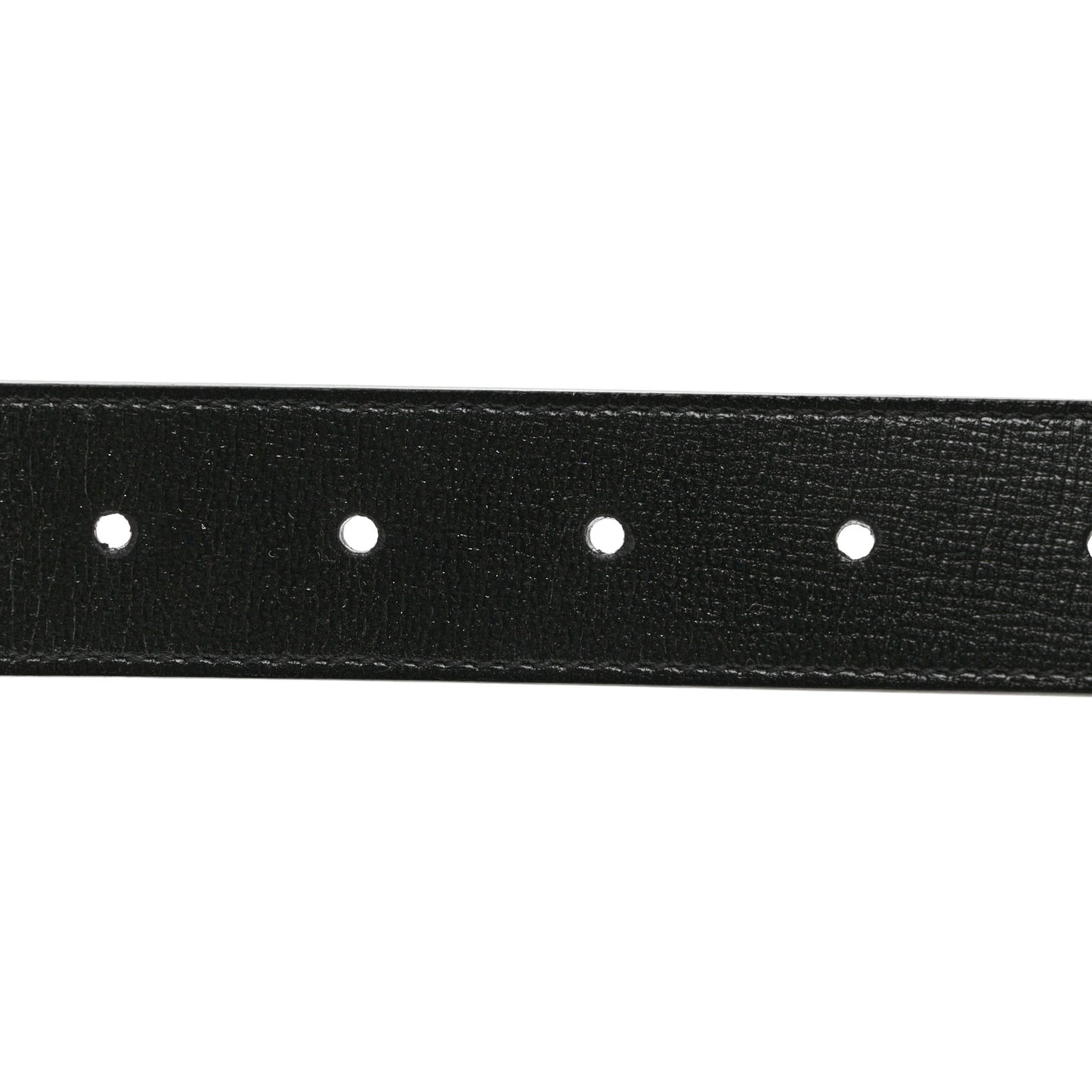Azalea Calfskin Enamel Monochrome Double G 30mm Belt 70 28 Black