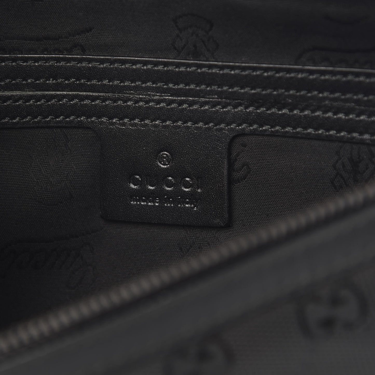 Imprime Monogram Belt Bag Black