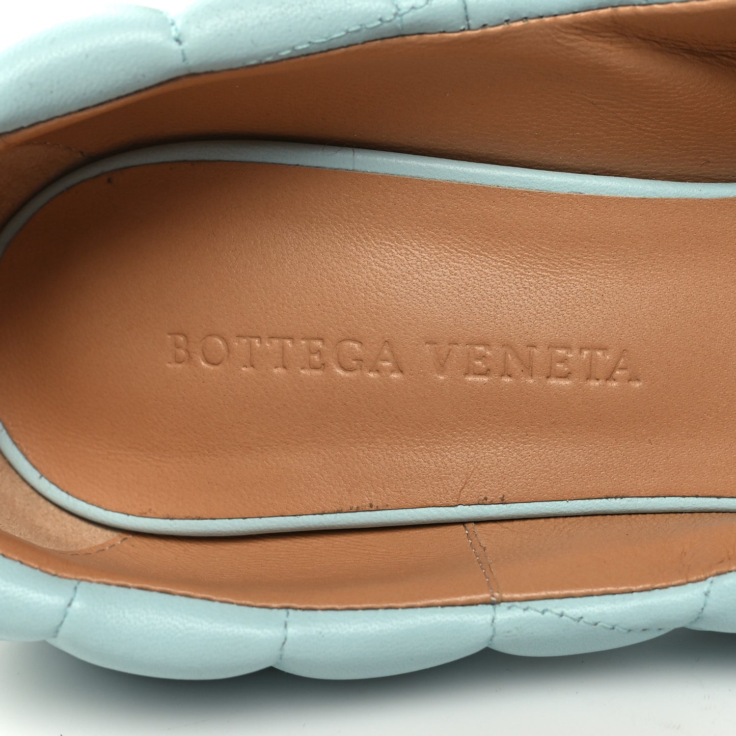 Nappa Matelasse Padded Dream Pumps 37.5 Topazio