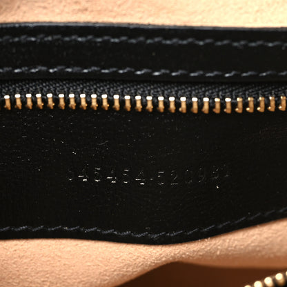 Gucci Textured Calfskin Small Horsebit 1955 Shoulder Bag Black 7 of 10