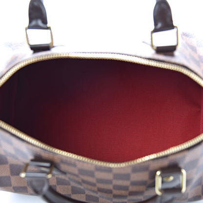Louis Vuitton Damier Ebene Speedy 30 5 of 10