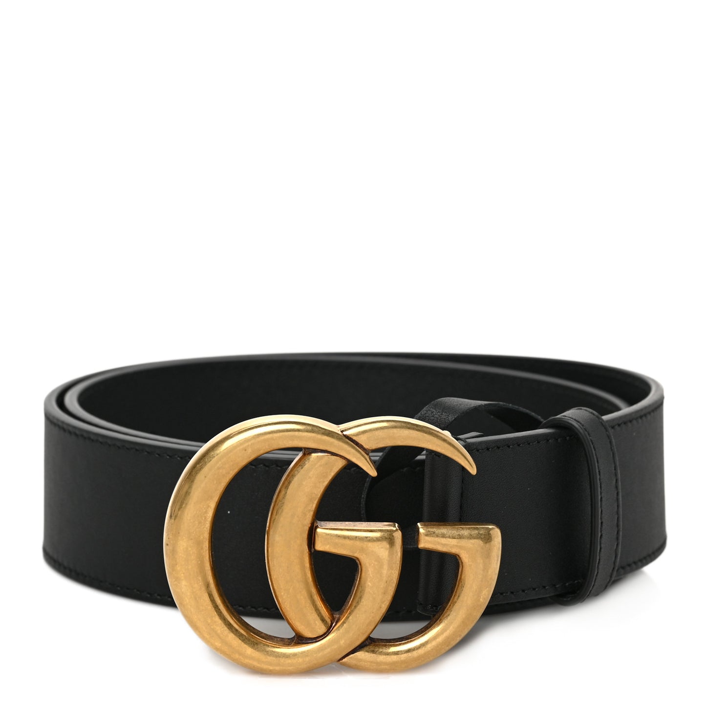 Calfskin Double G 40mm Belt 80 32 Black