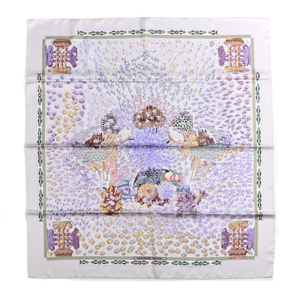 Hermes Silk Rencontre Oceane Scarf 90 1 of 4