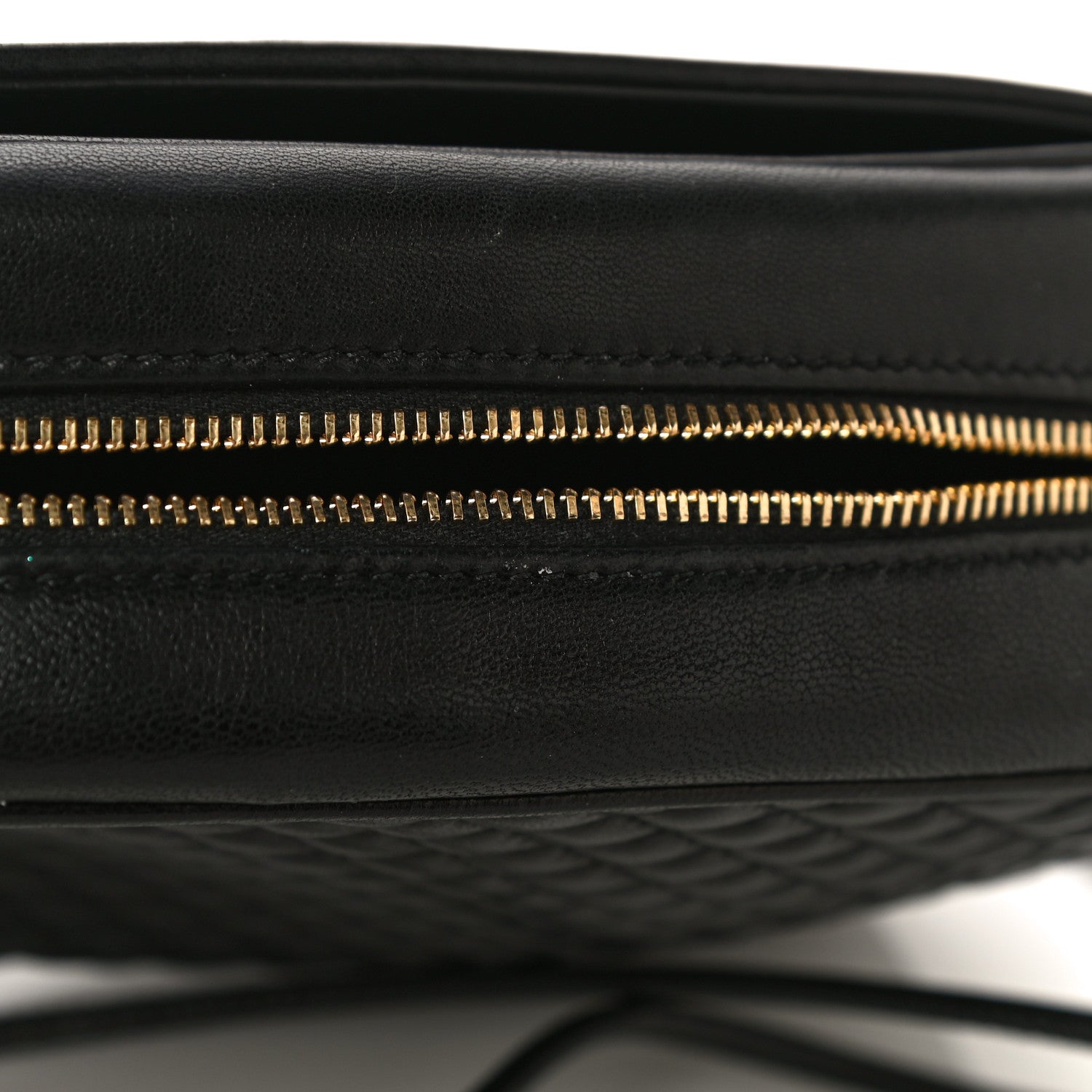 Saint Laurent Lambskin Quilted Victoire Camera Bag Black 16 of 22