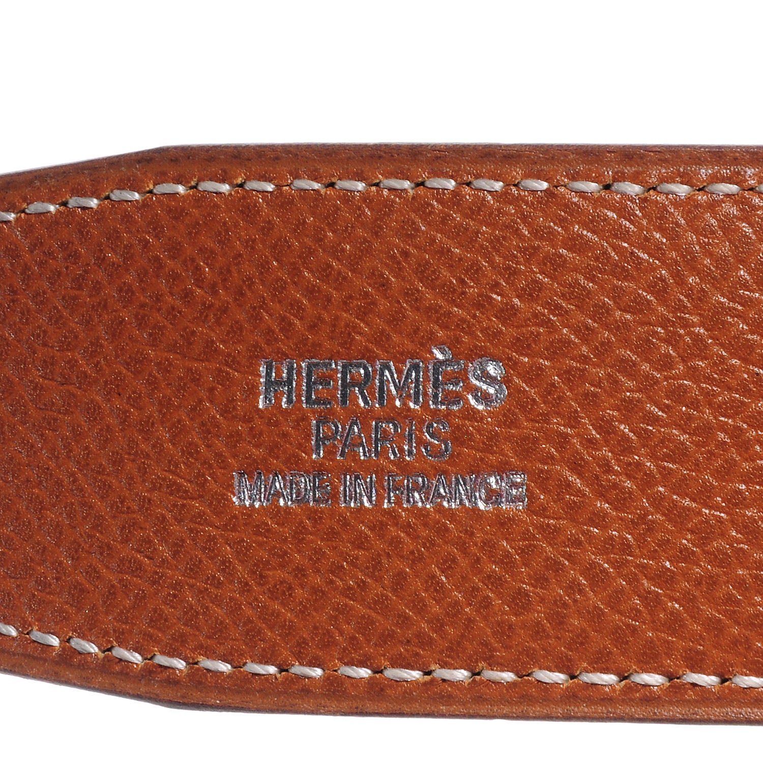 Hermes Box Courchevel Reversible Palladium Silver Constance 32mm H Belt Noir Gold 65 5 of 6