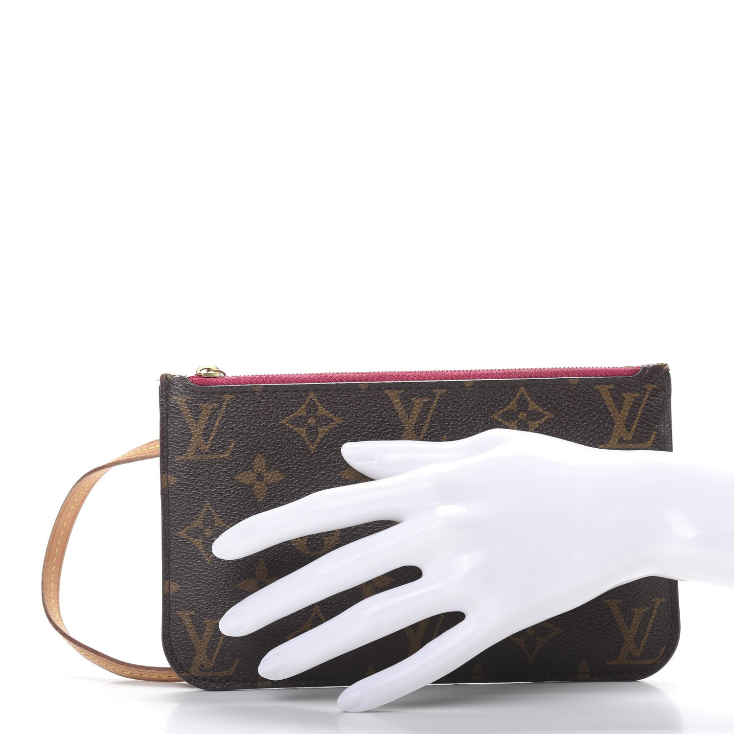 Louis Vuitton Monogram Neverfull PM Pochette Pivoine 2 of 11