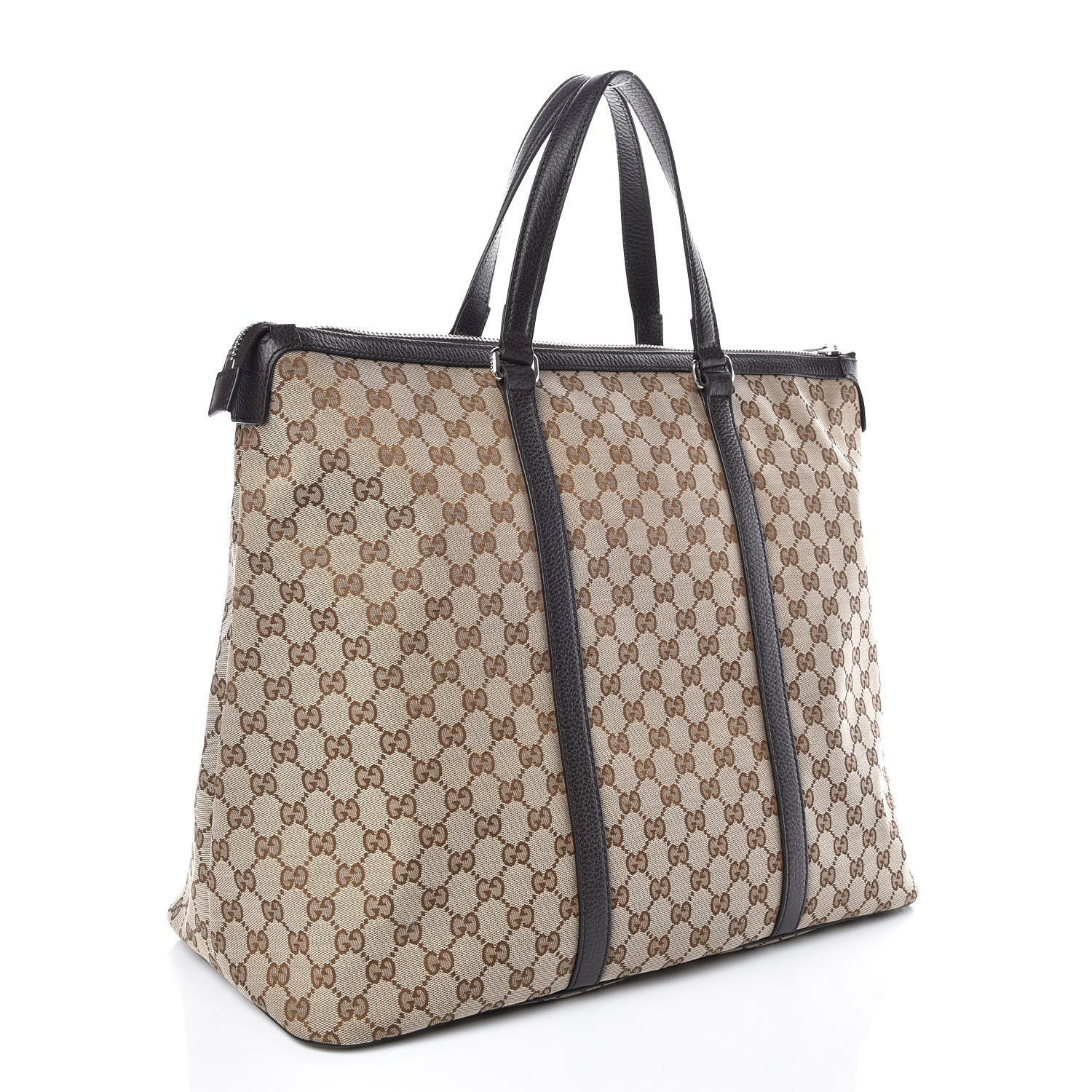Gucci GG Monogram Large Joy Tote Bag Dark Brown 3 of 9