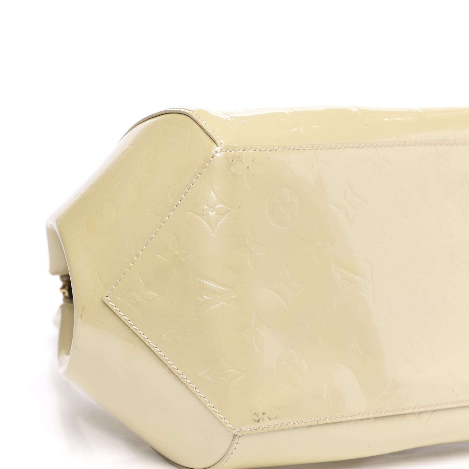 Louis Vuitton Vernis Sherwood PM Blanc Corail 8 of 13