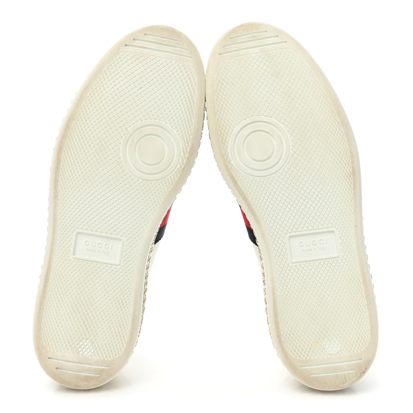 Calfskin Crystal Web Bee Embroidered Womens Ace Platform Sneakers 37 White