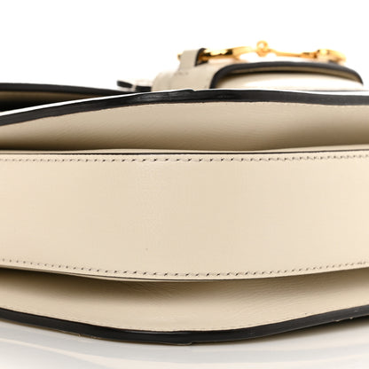 Gucci GG Supreme Monogram Horsebit 1955 Shoulder Bag Beige Mystic White 10 of 11