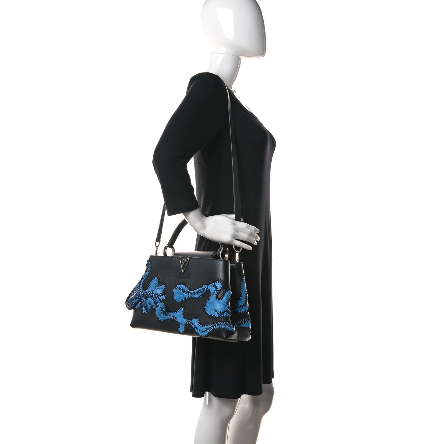 Calfskin Lambskin Artycapucines Nicholas Hlobo PM Black