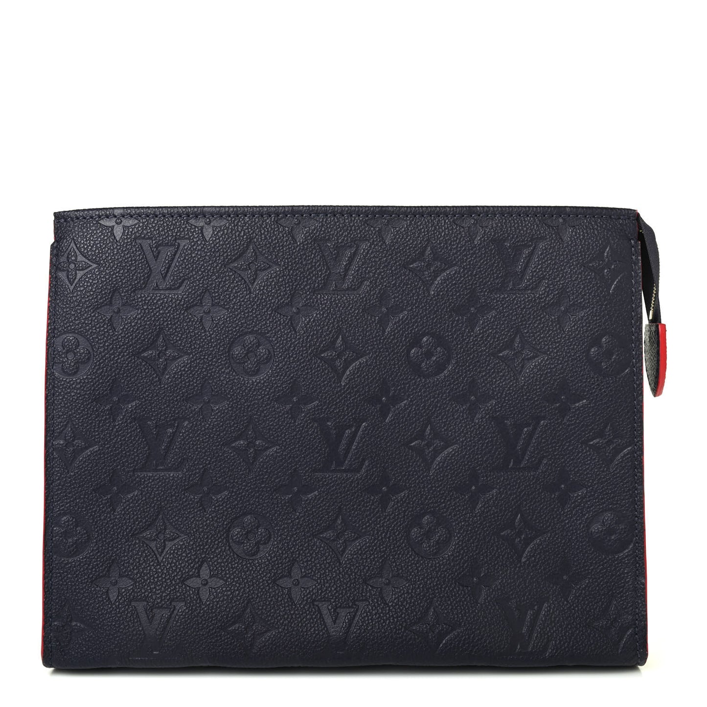 Empreinte Monogram Toiletry Pouch 26 Marine Rouge