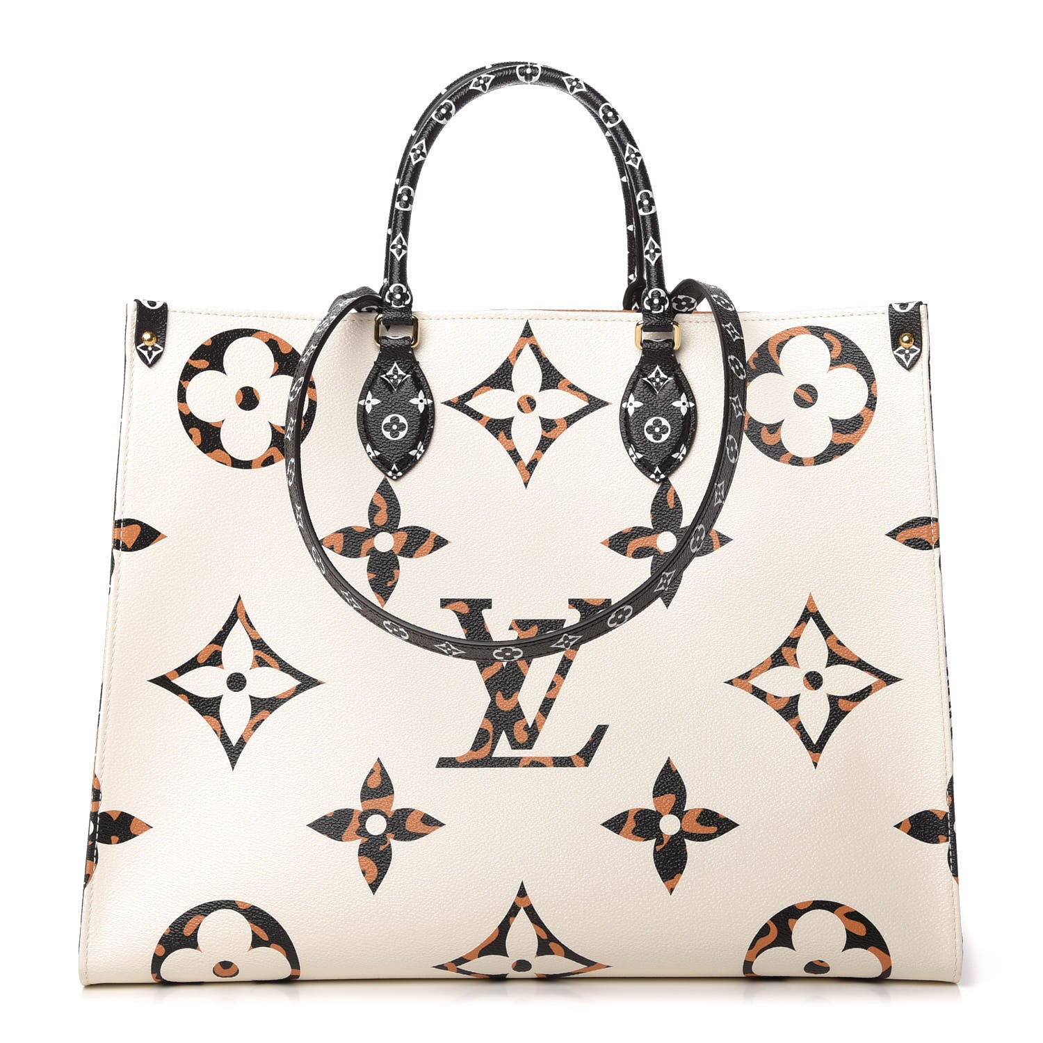 Louis Vuitton Monogram Giant Jungle Onthego GM Ivory 1 of 10