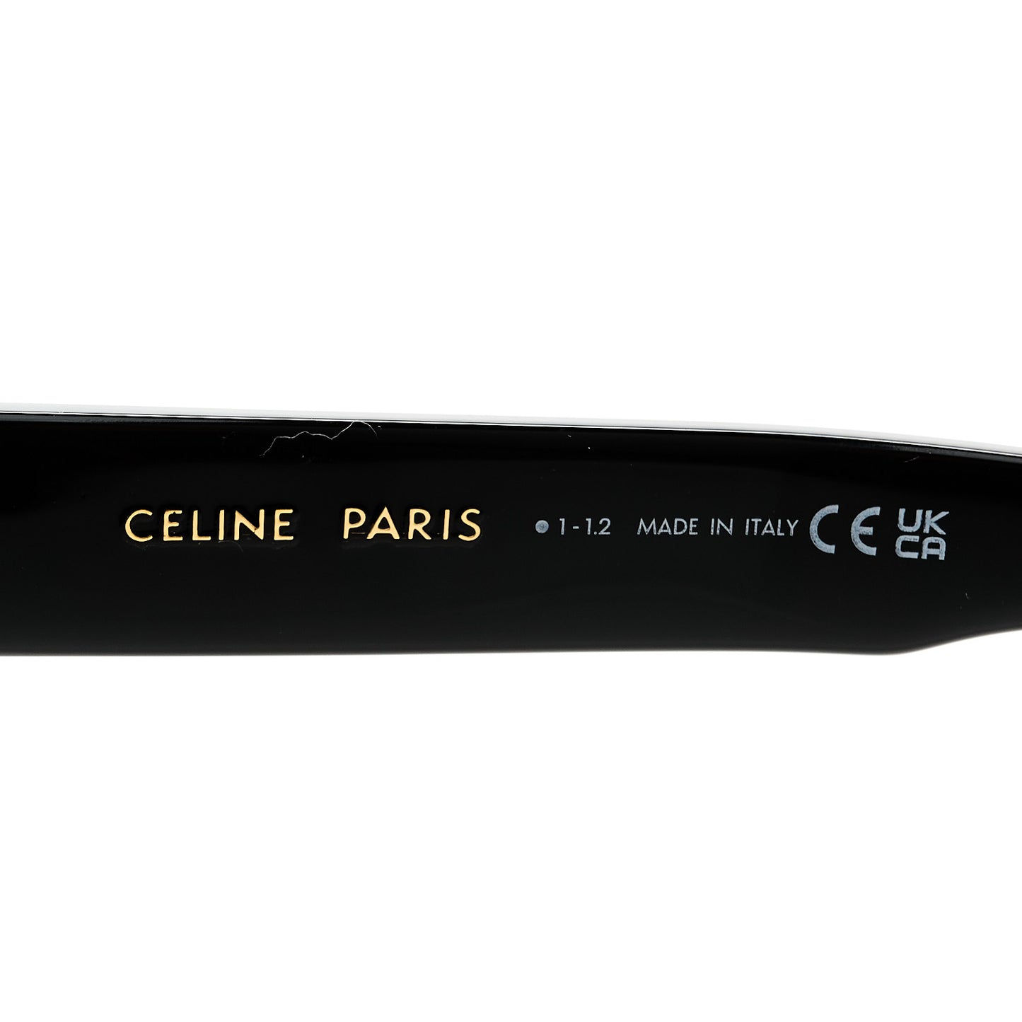 Acetate Square Sunglasses CL401301 Black