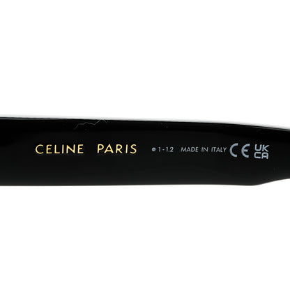 Celine Acetate Square Sunglasses CL401301 Black 6 of 6