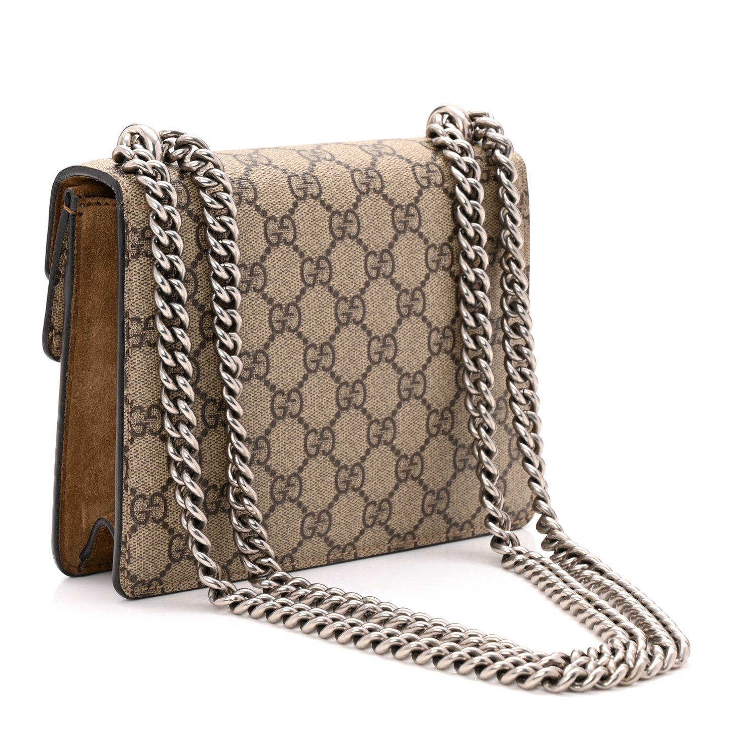 GG Supreme Monogram Mini Dionysus Shoulder Bag Taupe