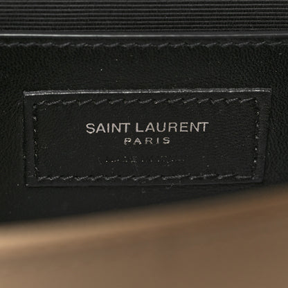 Saint Laurent Grain De Poudre Medium Classic Monogram Kate Satchel Sable Beige 6 of 9
