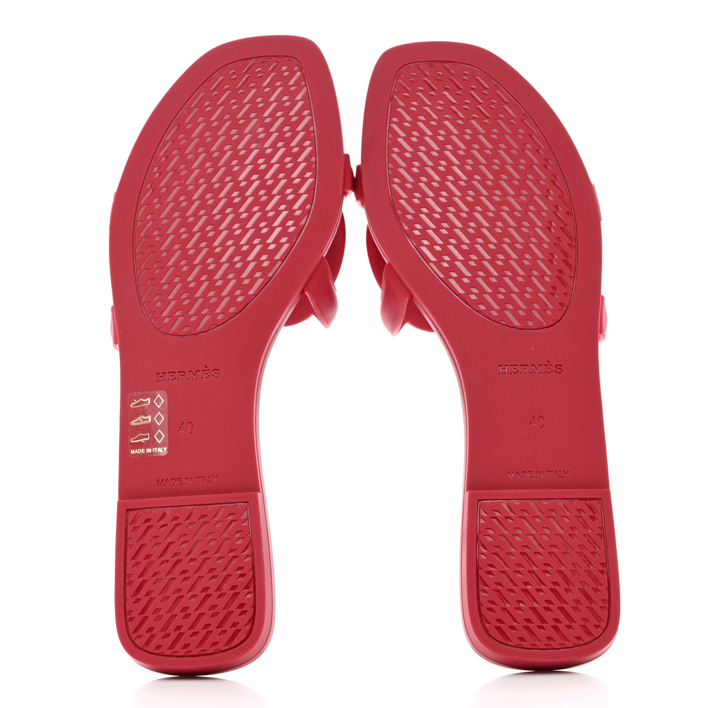 Rubber Aloha Sandals 40 Rose Baie