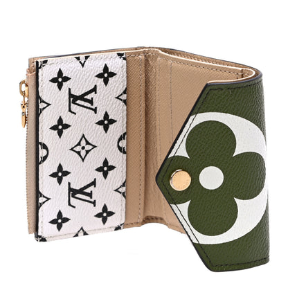 Louis Vuitton Monogram Giant Zoe Wallet Kaki 5 of 14