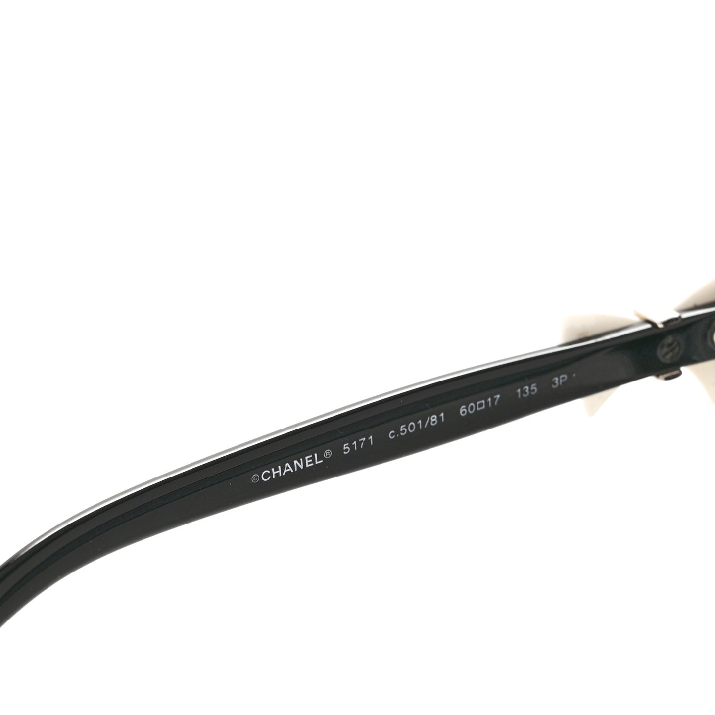 CC Bow Sunglasses 5171 Black White