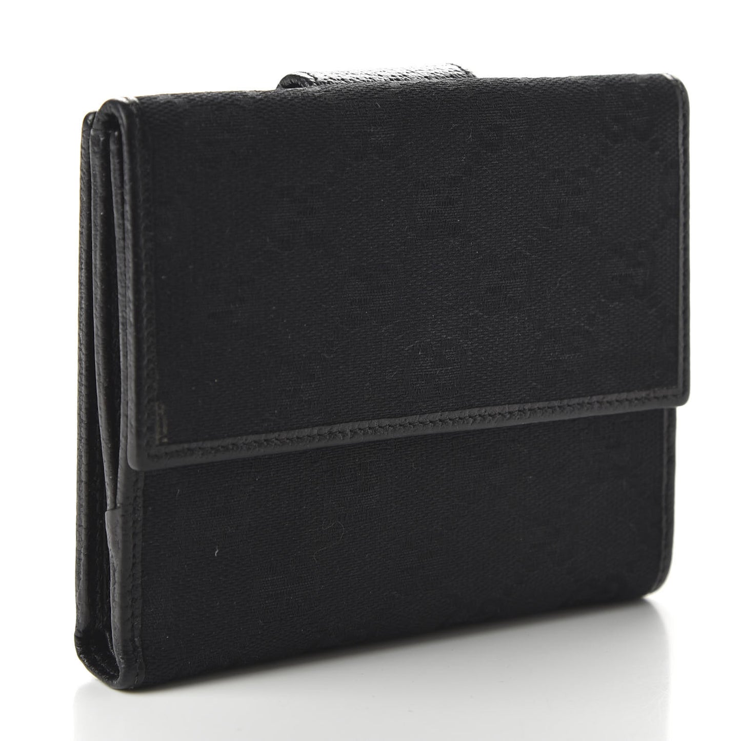 Monogram Abbey Compact Wallet Black