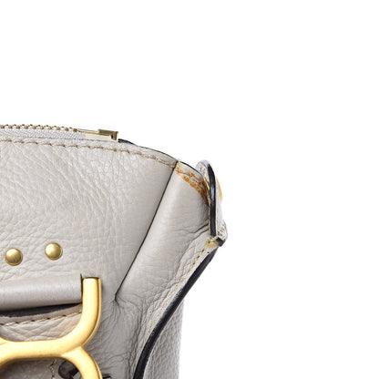 Chloe Calfskin Medium Marcie Satchel Dove 10 of 14