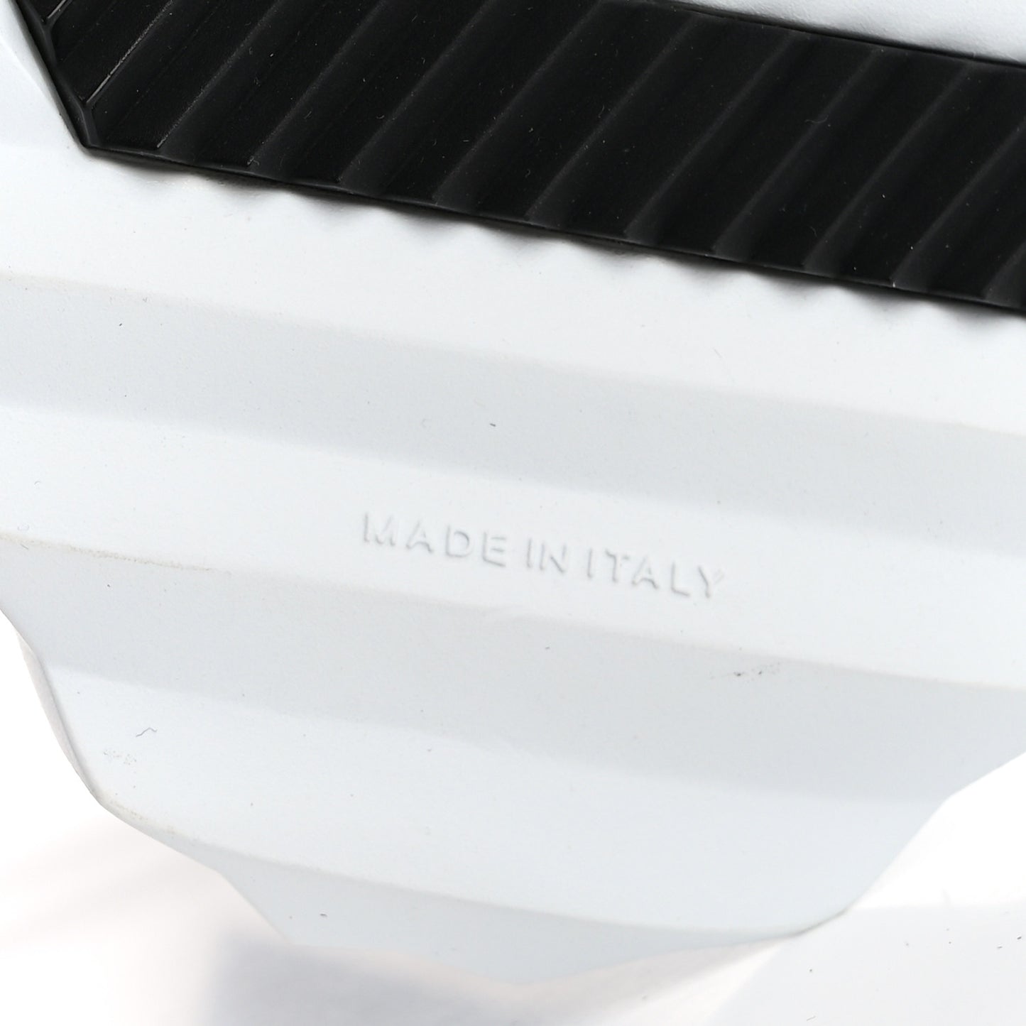 Technical Canvas Calfskin Fun Sneakers 36 Black White