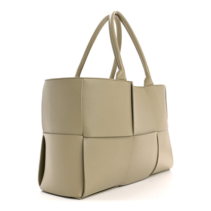 Bottega Veneta Nappa Maxi Intrecciato Medium Arco Tote Travertine 4 of 12
