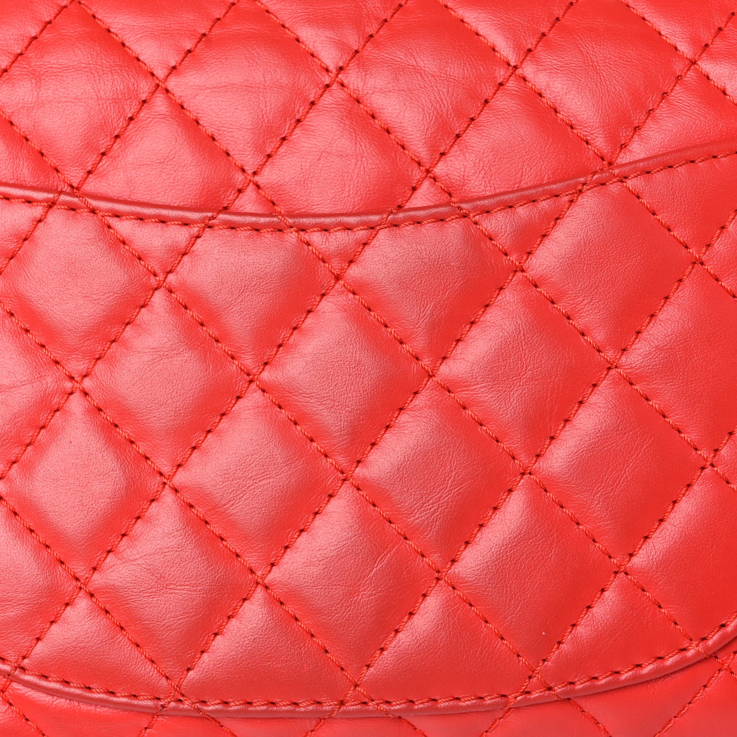 Aged Calfskin Quilted 2.55 Reissue 225 Flap Red