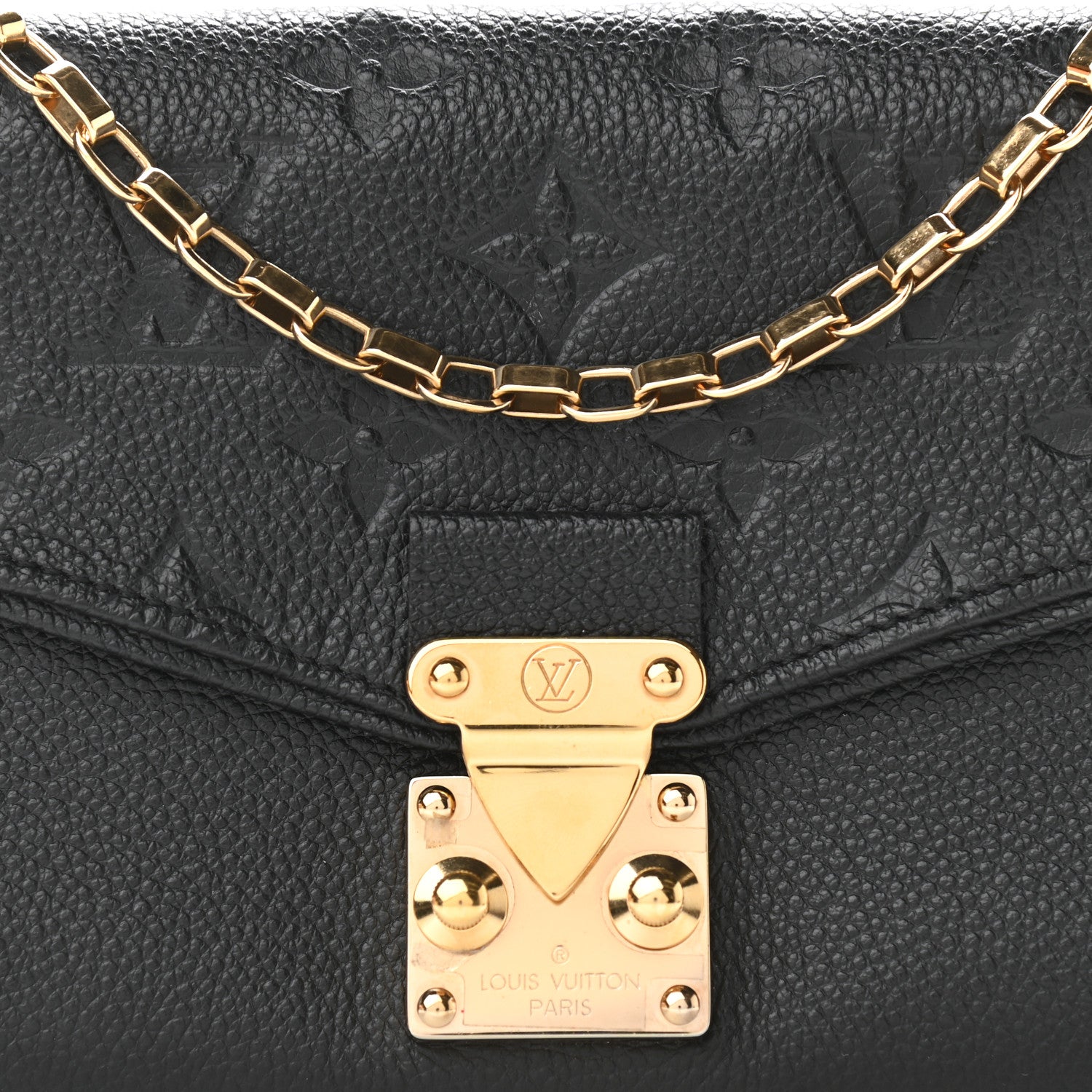 Louis Vuitton Empreinte Pochette Saint Germain Black 7 of 10