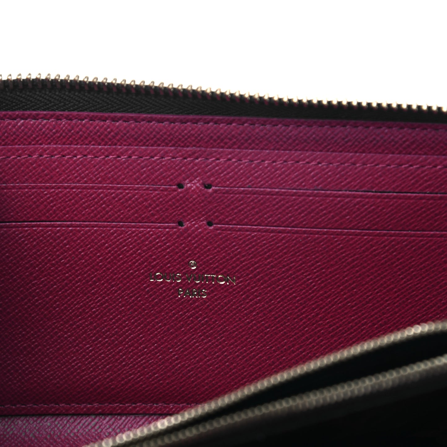 Monogram Clemence Wallet Fuchsia