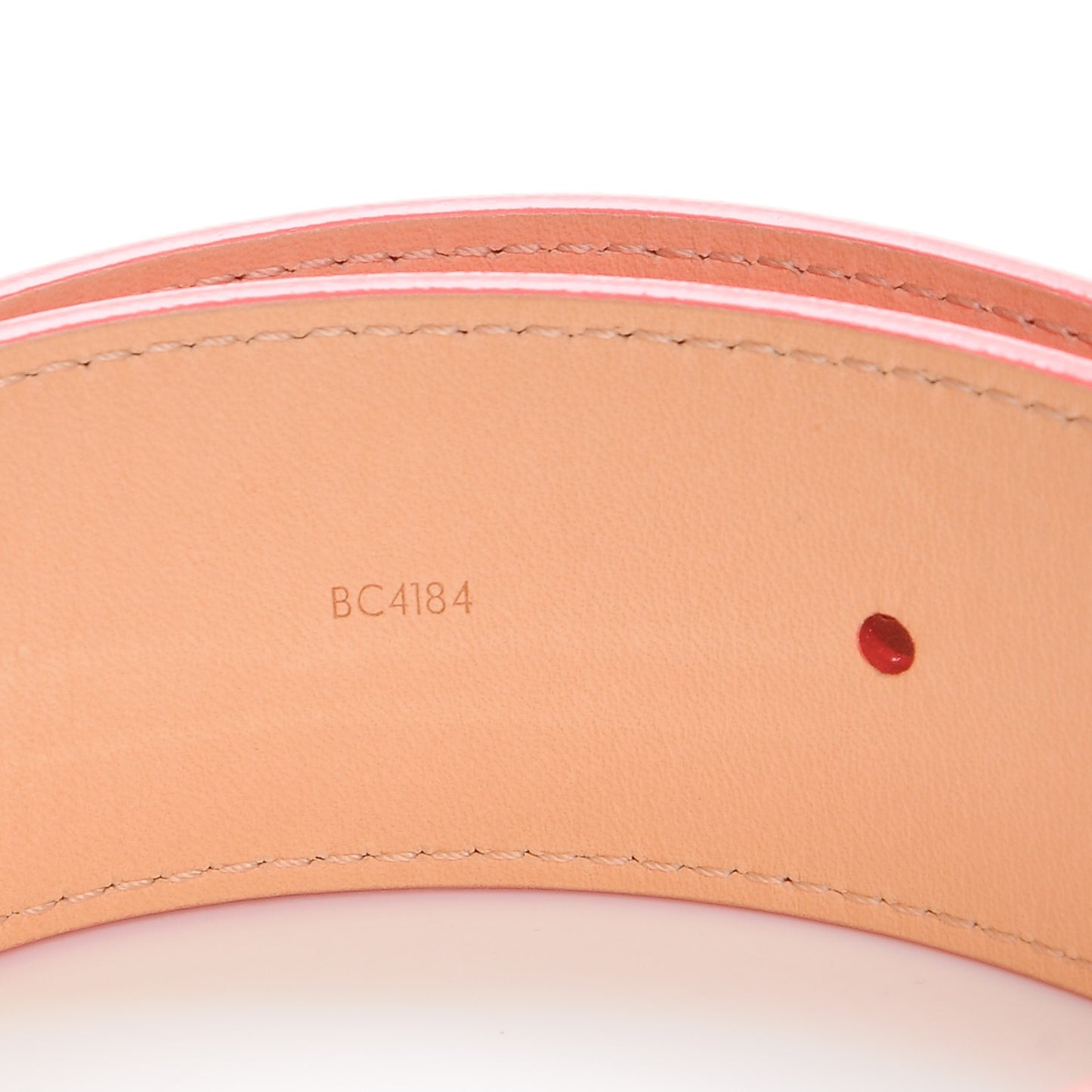 Vernis 40mm Fleur Belt 80 32 Rose Litchi