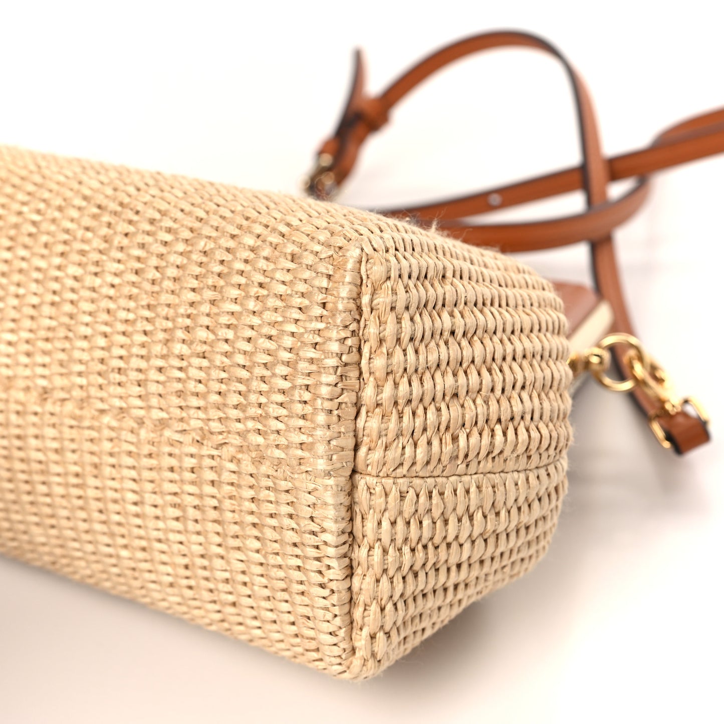 Paglia Chicco Diriso Nappa Small Fendi First Alchemy Brandy