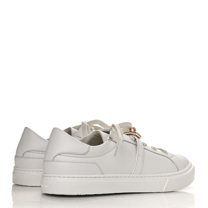 Hermes Calfskin Day Sneakers 41 White 4 of 10