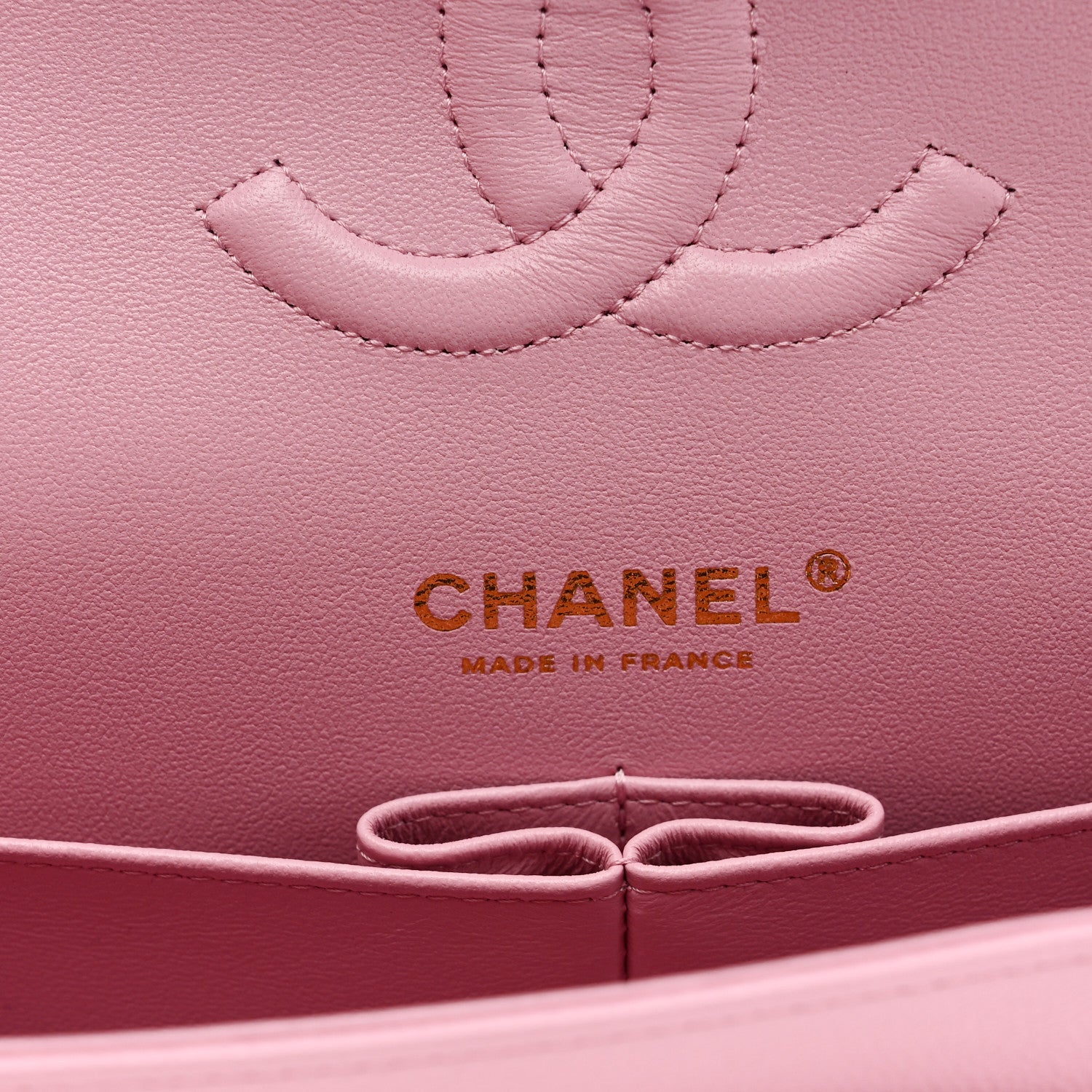 Chanel Caviar Quilted Medium Double Flap Pink 6 of 10