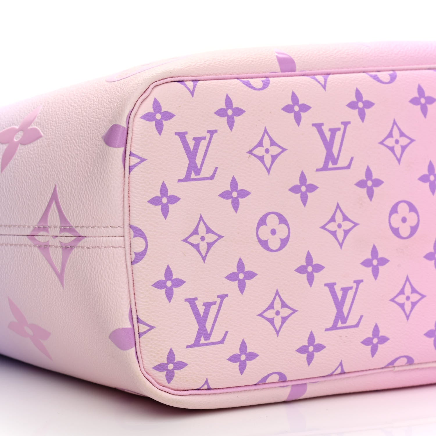 Louis Vuitton Monogram Giant Spring In The City Neverfull MM Sunrise Pastel 9 of 14