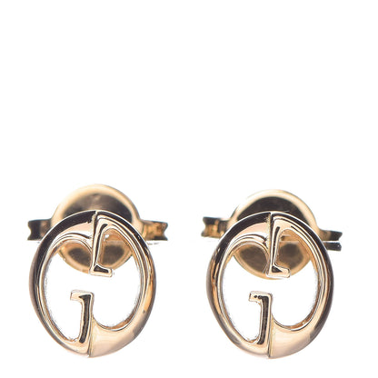 Gucci 18K Yellow Gold 1973 Stud Earrings 1 of 5