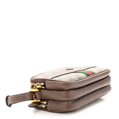 Gucci GG Supreme Monogram Web Mini Ophidia GG Bag Brown 4 of 13