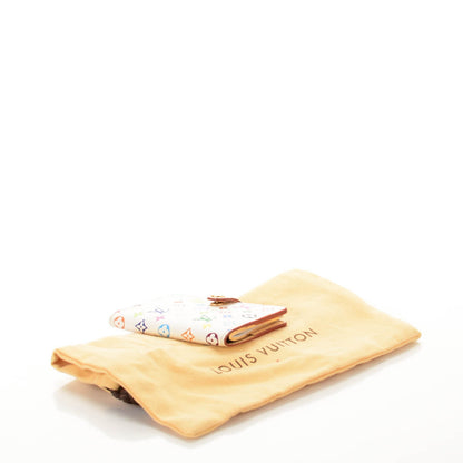 Louis Vuitton Monogram Multicolor Carnet de Bal Mini Agenda Cover White 4 of 7