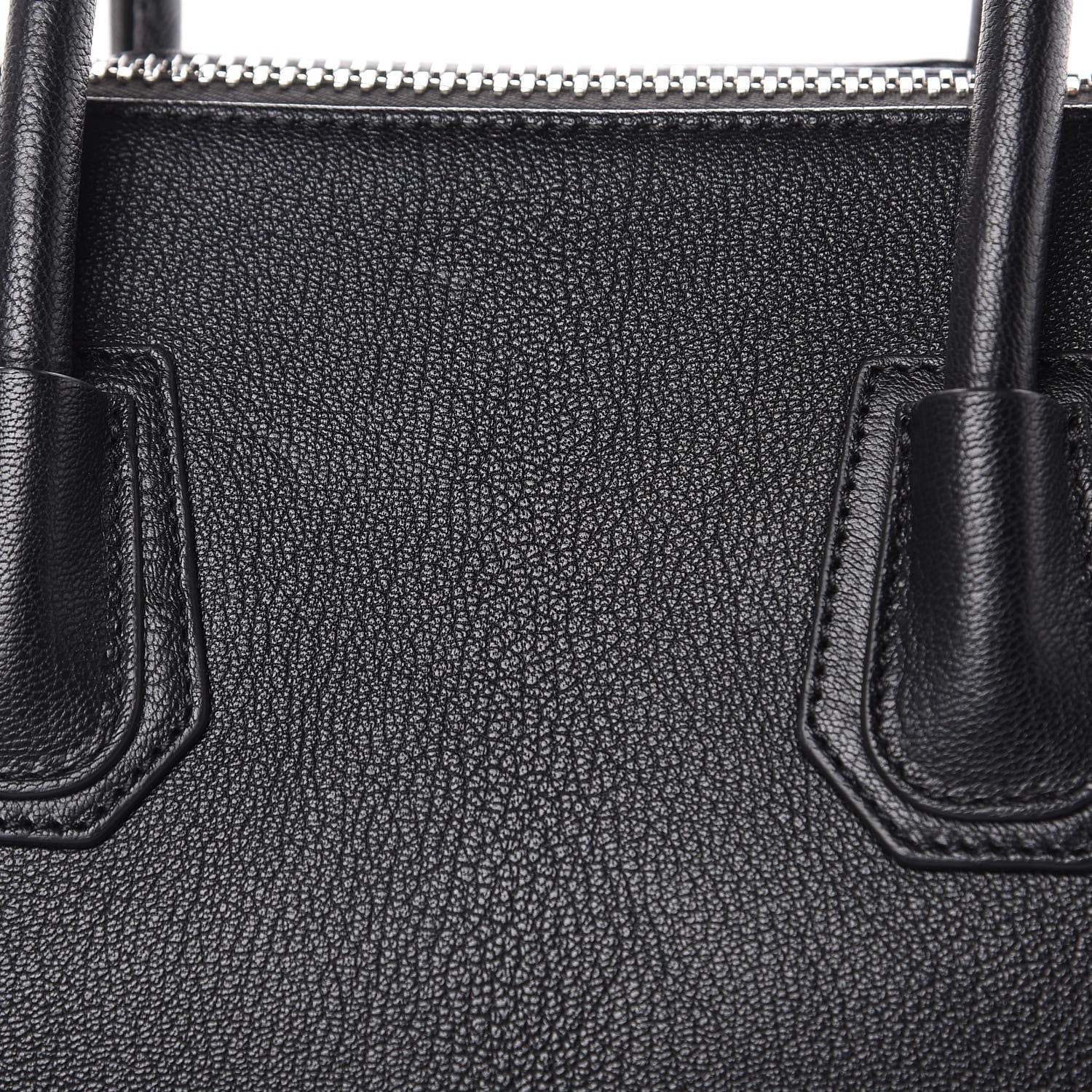 Givenchy Sugar Goatskin Striped Small Antigona Black Red 11 of 14