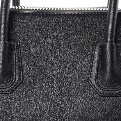 Givenchy Sugar Goatskin Striped Small Antigona Black Red 11 of 14