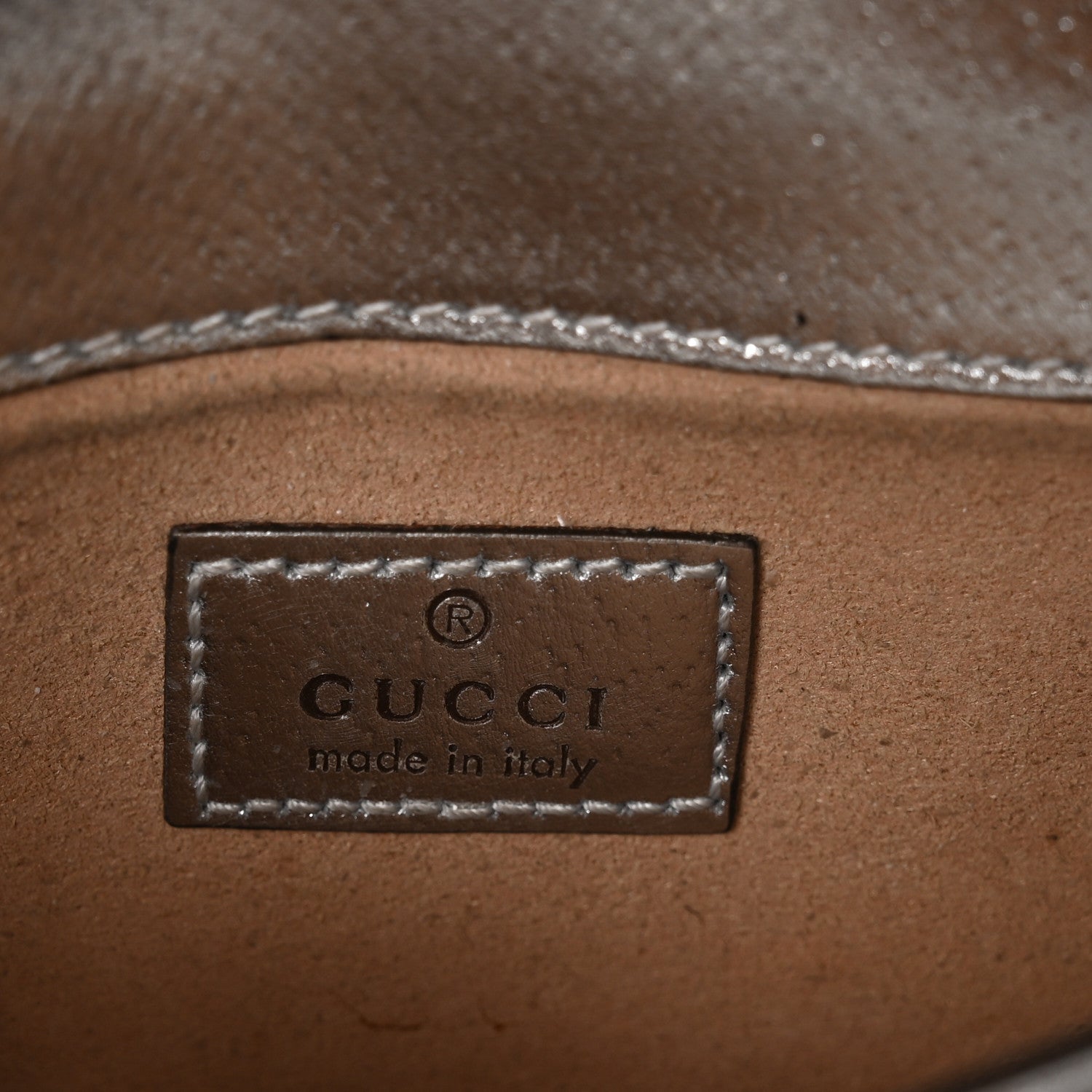 Gucci Metallic Calfskin Super Mini Dionysus Shoulder Bag Silver 6 of 11