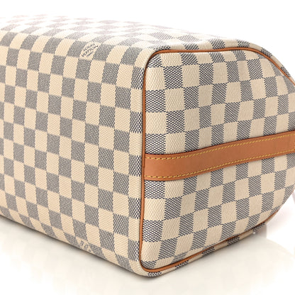 Louis Vuitton Damier Azur Speedy Bandouliere 30 8 of 10